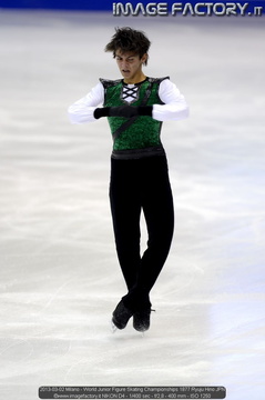 2013-03-02 Milano - World Junior Figure Skating Championships 1877 Ryuju Hino JPN